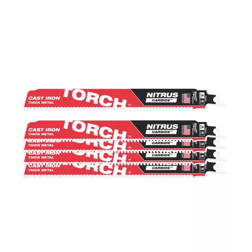 Milwaukee HEAVY DUTY TORCH NITRUS CARBIDE orrfűrészlap 230 mm 8T - 5 db/cs