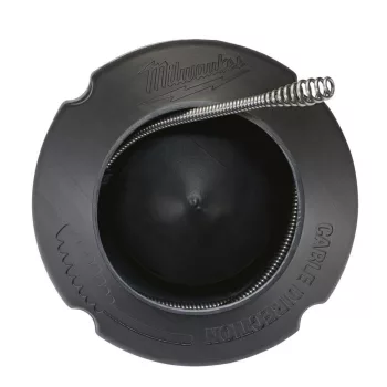   Milwaukee lefolyócsőtisztító buzogányfejű acélkábel+tartó dob M12 BDC8-hoz 6mmx7,6m