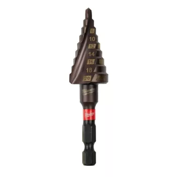   Milwaukee Shockwave Impact Duty 9 lépcsős fémfúrószár 1/4" 4-20mm