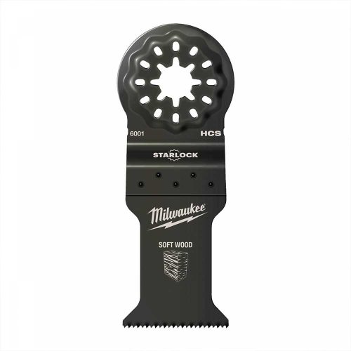 Milwaukee Multitool Starlock merülő fűrészlap (puhafához) 35x42mm (48900030)