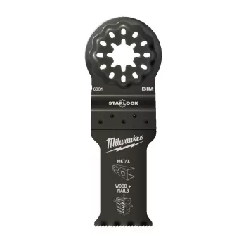   Milwaukee nagy kiszereléső Multitool Starlock merülő Bi-Metal fűrészlap 28x47 mm 50 db