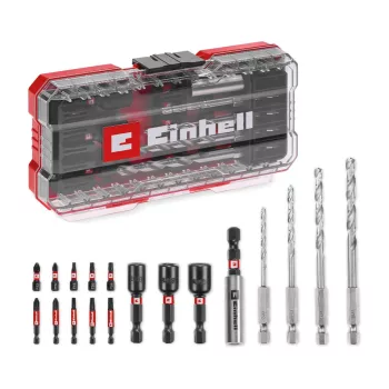   Einhell Expert S2 acélból készült bit készlet S-CASE 18 részes
