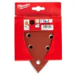 Milwaukee deltacsiszoló papír G180 100x147mm 10db/cs