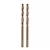 Milwaukee RED COBALT HSS-G Co fémfúrószár lapolt befogással 4x43/75mm