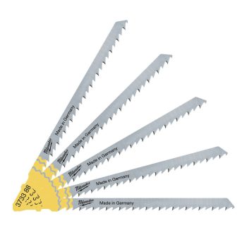   Milwaukee T101DP dekopírfűrészlap munkalap egyenes vágásához 105x4,0mm 5db/cs