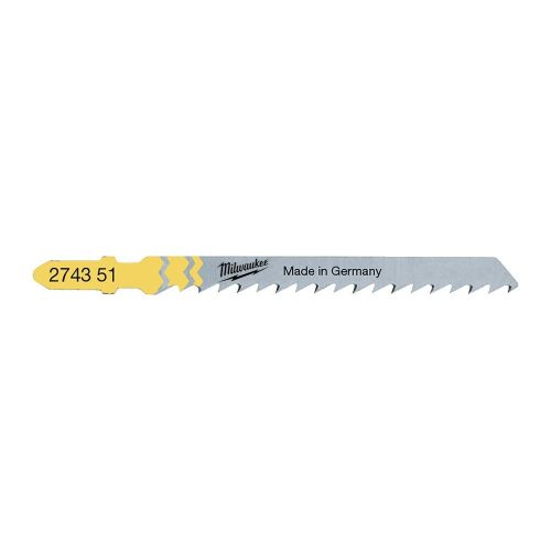 Milwaukee dekopírfűrészlap fához és műanyaghoz 75/4mm 25db/cs