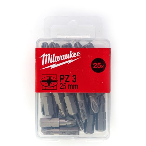 Milwaukee bithegy PZ3x25mm 25db/cs