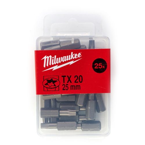 Milwaukee bithegy TX20x25mm 25db/cs