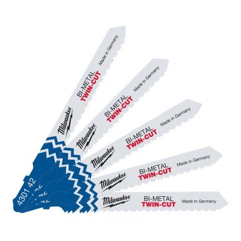   Milwaukee T123XF dekopírfűrészlap fémhez 91x2,5x1,8mm 5db/cs