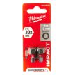 Milwaukee Shockwave bithegy Hex12x25mm 2db/cs