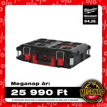 Milwaukee Packout tároló láda 3 - 560x410x170mm