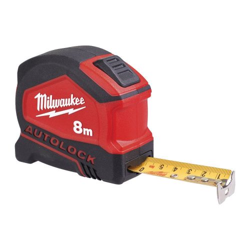 Milwaukee Autolock méroszalag metrikus 8m/25mm