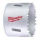 Milwaukee Bimetál lyukfűrész építőipari 60mm