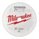 Milwaukee körfűrészlap alumíniumhoz 254x30x3 80fog