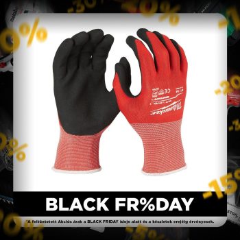   Milwaukee Vágásbiztos védőkesztyű 1/A vágási szint 9/L