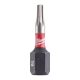 Milwaukee Shockwave bithegy Furatos TX9 25 mm 2db/cs