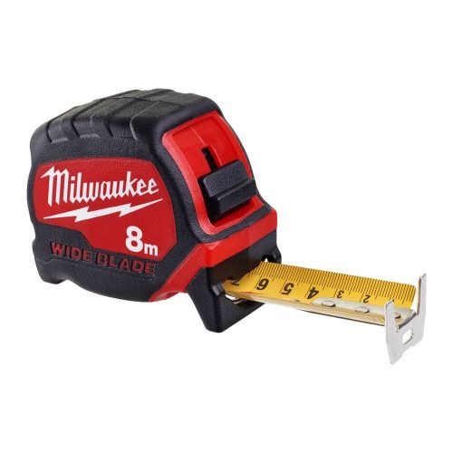 Milwaukee prémium széles mérőszalag 8m/33mm