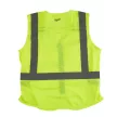 Milwaukee Sárga jól láthatósági mellény - L/XL