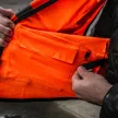 Milwaukee Prémium jól láthatósági mellény, narancssárga - L/XL