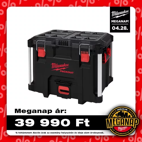 Milwaukee Packout szerszámtároló láda XL