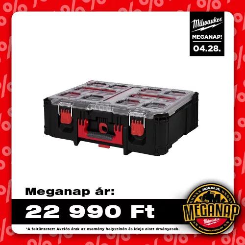 Milwaukee Packout rendszerező mély