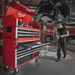 Milwaukee 10 fiókos acél szerszámkocsi 46”/117cm