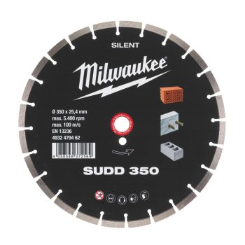 Milwaukee SUDD gyémánt vágótárcsa 350mm