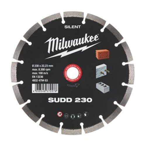 Milwaukee SUDD gyémánt vágótárcsa 230mm