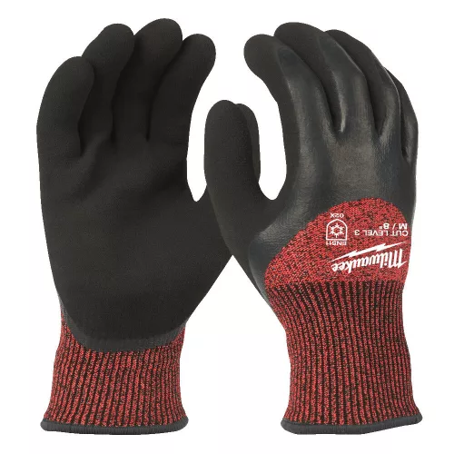Milwaukee 3/C téli vágásbiztos munkavédelmi kesztyű - 7/S