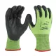 Milwaukee Hi-Vis vágásbiztos kesztyű 5/E, L/9