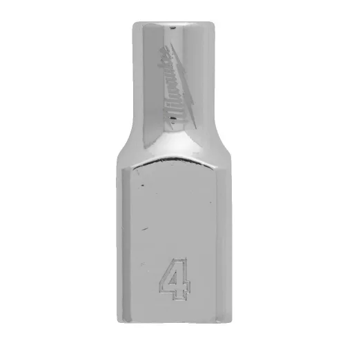 Milwaukee FOUR FLAT króm kézi dugókulcs, rövid 1/4˝ 4 mm