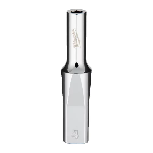 Milwaukee FOUR FLAT króm kézi dugókulcs, hosszú 1/4˝ 4 mm