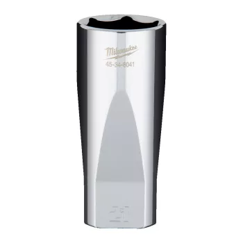   Milwaukee FOUR FLAT króm kézi dugókulcs, hosszú 3/8˝ 21 mm