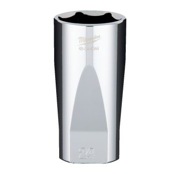   Milwaukee FOUR FLAT króm kézi dugókulcs, hosszú 3/8˝ 24 mm