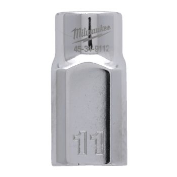   Milwaukee FOUR FLAT króm kézi dugókulcs, rövid 1/2˝ 11 mm