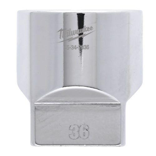 Milwaukee FOUR FLAT króm kézi dugókulcs, rövid 1/2˝ 36 mm