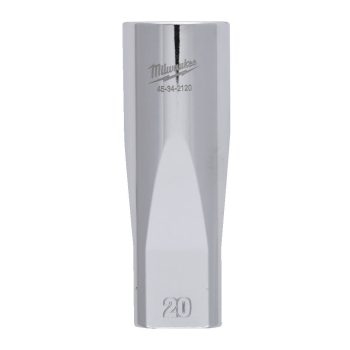   Milwaukee FOUR FLAT króm kézi dugókulcs, hosszú 1/2˝ 20 mm