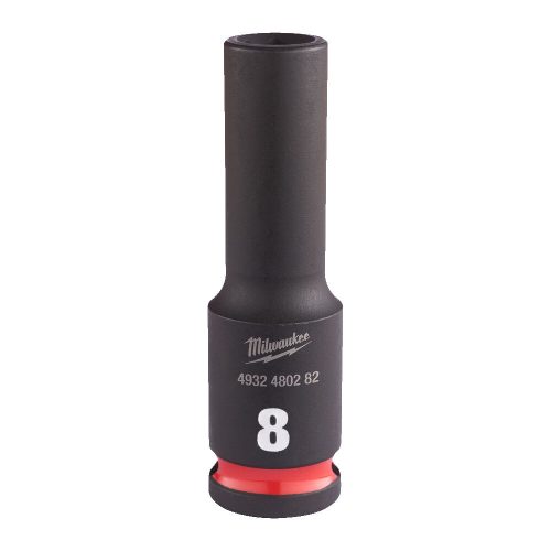 Milwaukee SHOCKWAVE hatszög gépi dugókulcs, hosszú 3/8˝ 8 mm