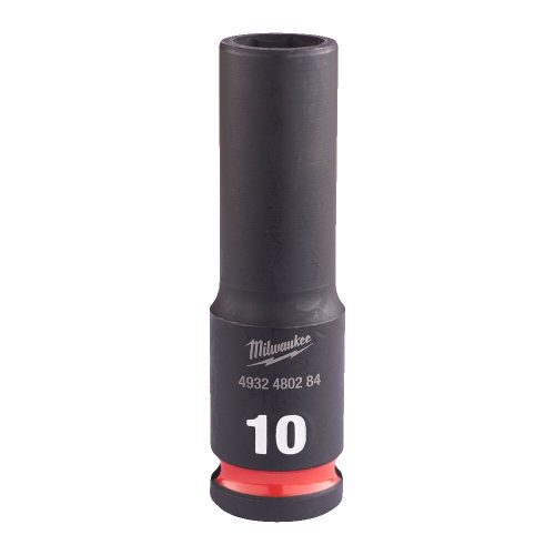 Milwaukee SHOCKWAVE hatszög gépi dugókulcs, hosszú 3/8˝ 10 mm