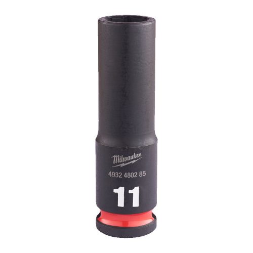 Milwaukee SHOCKWAVE hatszög gépi dugókulcs, hosszú 3/8˝ 11 mm