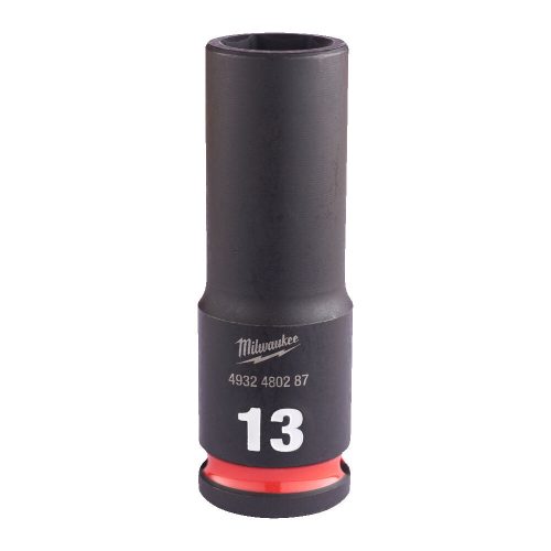Milwaukee SHOCKWAVE hatszög gépi dugókulcs, hosszú 3/8˝ 13 mm