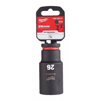  Milwaukee hatlapú dugókulcsbetét, 78mm hosszú 1/2” 26mm