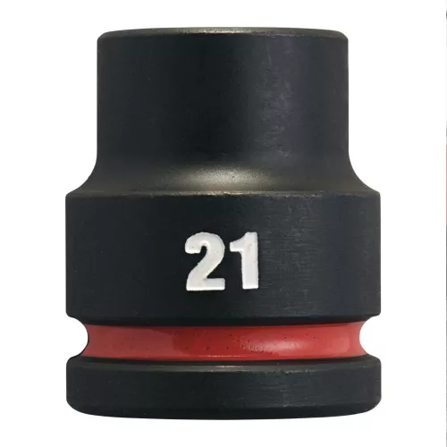 Milwaukee SHOCKWAVE hatszög gépi dugókulcs, rövid 3/4˝ 21 mm