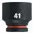 Milwaukee SHOCKWAVE hatszög gépi dugókulcs, rövid 3/4˝ 41 mm