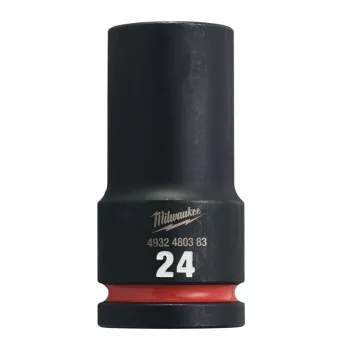   Milwaukee SHOCKWAVE hatszög gépi dugókulcs, hosszú 3/4˝ 24 mm