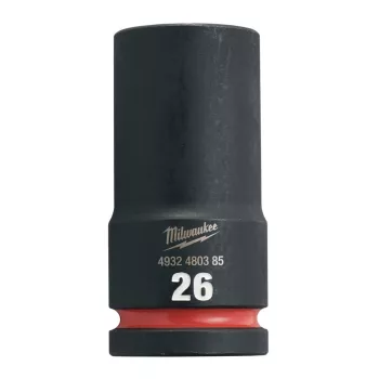   Milwaukee SHOCKWAVE hatszög gépi dugókulcs, hosszú 3/4˝ 26 mm