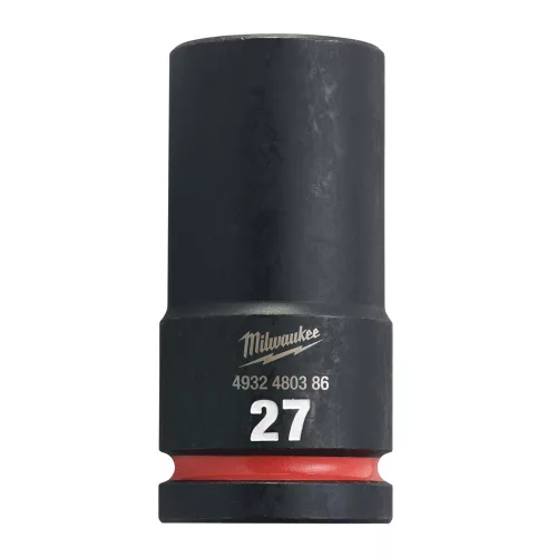 Milwaukee SHOCKWAVE hatszög gépi dugókulcs, hosszú 3/4˝ 27 mm
