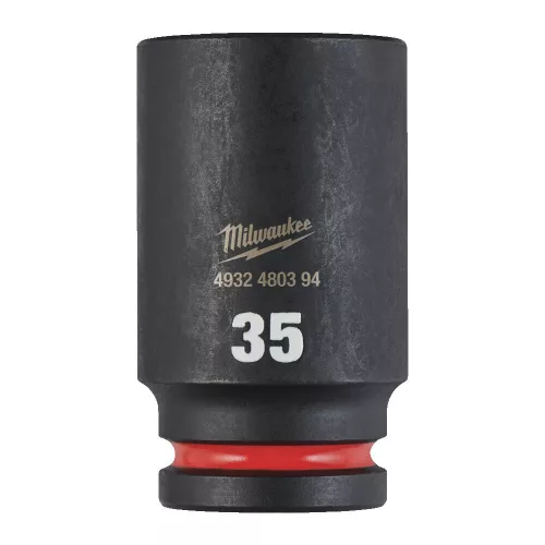Milwaukee SHOCKWAVE hatszög gépi dugókulcs, hosszú 3/4˝ 35 mm