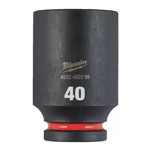 Milwaukee SHOCKWAVE hatszög gépi dugókulcs, hosszú 3/4˝ 40 mm