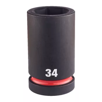   Milwaukee SHOCKWAVE hatszög gépi dugókulcs, hosszú 1˝ 34 mm